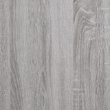 Schoenenkast 100X35X Bewerkt Hout Eikenkleur Grijs Sonoma