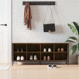 Schoenenkast 69X35X Bewerkt Hout Bruin Eikenkleur