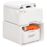 Campingtoilet Geïntegreerd 24+17 L Hdpe