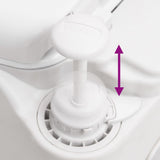 Campingtoilet Geïntegreerd 24+17 L Hdpe