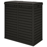 Vuilnisbak Voor Tuin 78X41X86 Cm Polypropeen