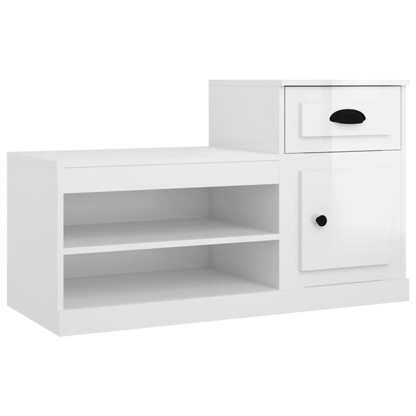 Schoenenkast 100X42X60 Cm Bewerkt Hout