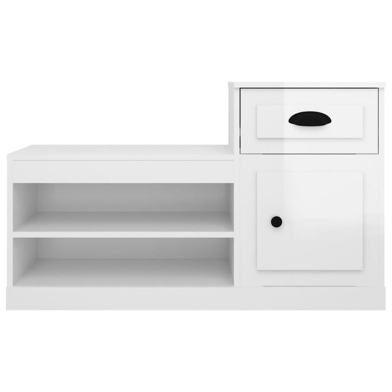 Schoenenkast 100X42X60 Cm Bewerkt Hout