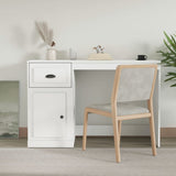 Bureau Met Lade 50 X 115 X 75 Cm Bewerkt Hout