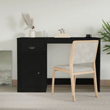 Bureau Met Lade 50 X 115 X 75 Cm Bewerkt Hout