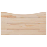 Bureaublad 100X60X2,5 Cm Massief Grenenhout