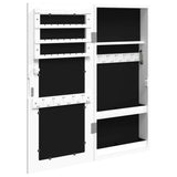 Sieradenkast Met Spiegel Wandgemonteerd 30X8,5X67 Cm