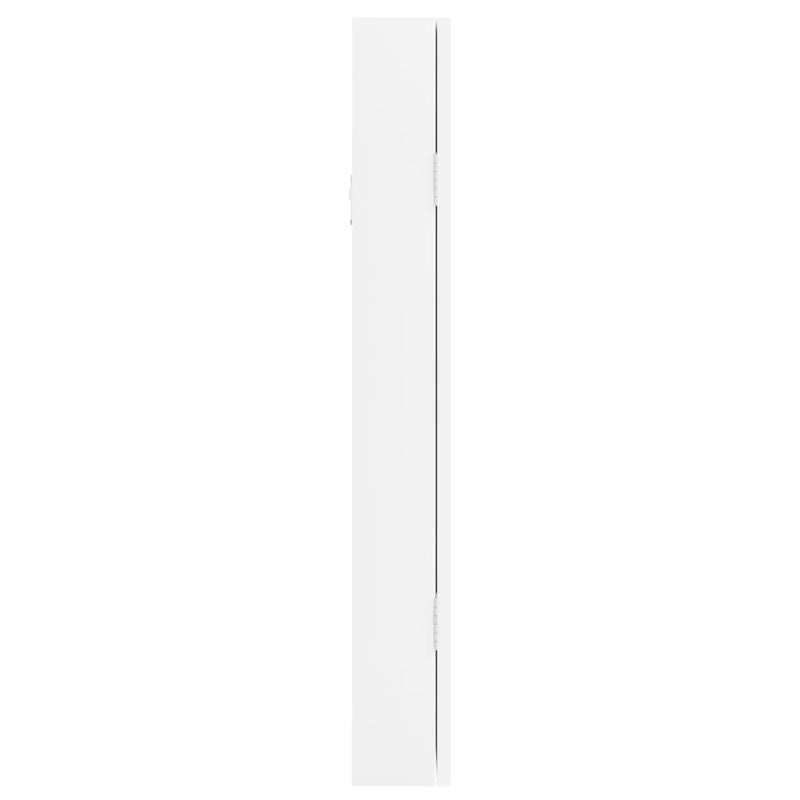 Sieradenkast Met Spiegel Wandgemonteerd 30X8,5X67 Cm