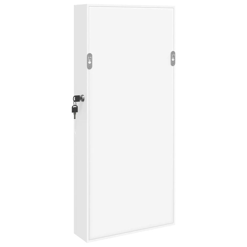 Sieradenkast Met Spiegel Wandgemonteerd 30X8,5X67 Cm