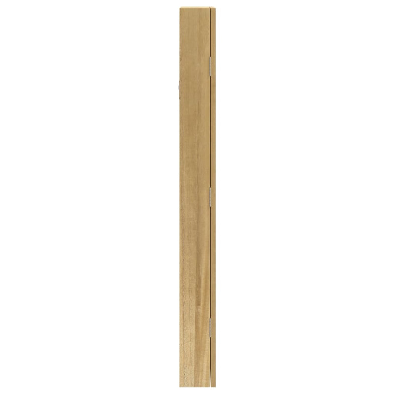 Sieradenkast Met Spiegel Wandgemonteerd 30X8,5X90 Cm Wit
