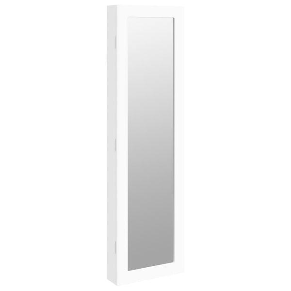 Sieradenkast Met Spiegel Wandgemonteerd 30X8,5X106 Cm