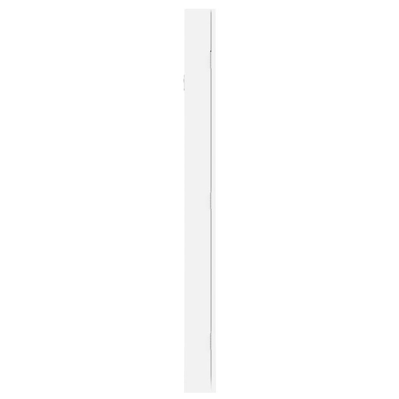 Sieradenkast Met Spiegel Wandgemonteerd 30X8,5X106 Cm