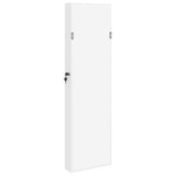 Sieradenkast Met Spiegel Wandgemonteerd 30X8,5X106 Cm