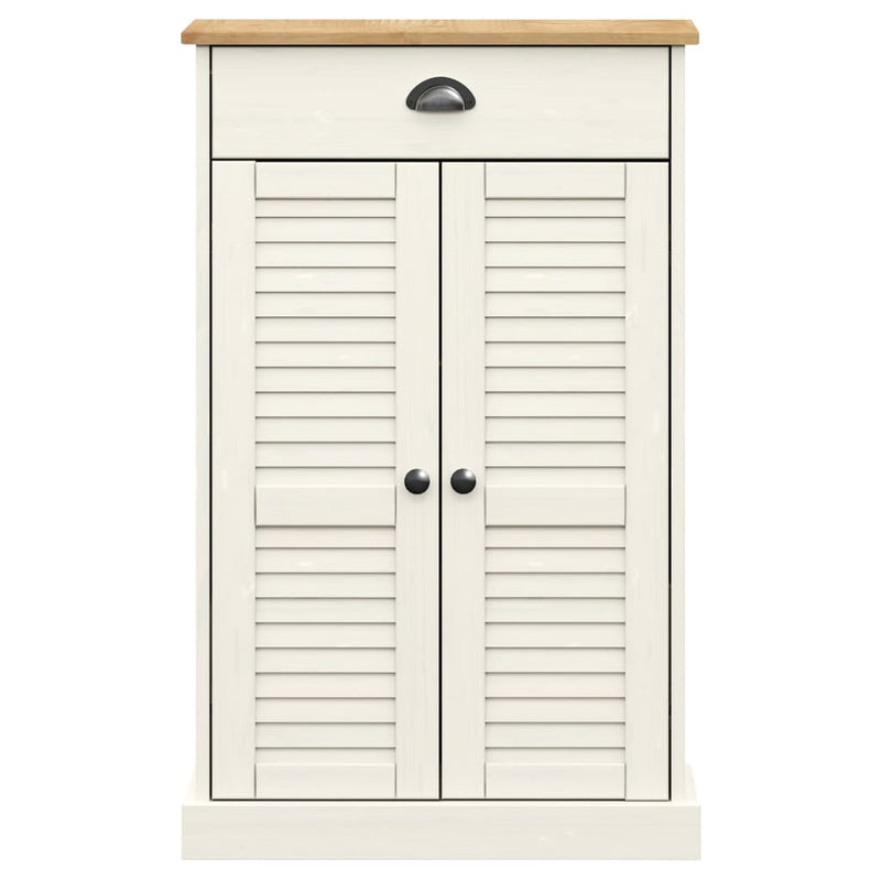 Schoenenkast Vigo 60X35X96 Cm Massief Grenenhout