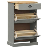 Schoenenkast Vigo 60X35X96 Cm Massief Grenenhout