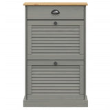 Schoenenkast Vigo 60X35X96 Cm Massief Grenenhout