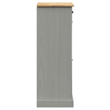Schoenenkast Vigo 60X35X96 Cm Massief Grenenhout