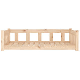 Hondenbed 105,5X75,5X28 Cm Massief Grenenhout