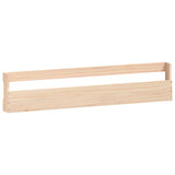 Wandschoenenrekken 110X9X23 Cm Massief Grenenhout Naturel