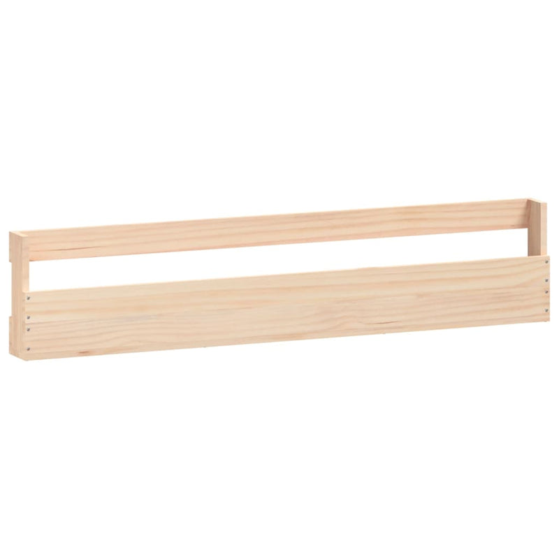 Wandschoenenrekken 110X9X23 Cm Massief Grenenhout Naturel