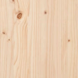 Wandschoenenrekken 110X9X23 Cm Massief Grenenhout Naturel