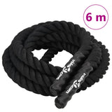 Battle Rope Zwart 9 Kg Polyester