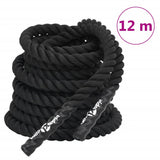 Battle Rope Zwart 9 Kg Polyester