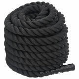 Battle Rope Zwart 9 Kg Polyester