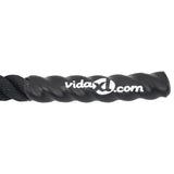 Battle Rope Zwart 9 Kg Polyester