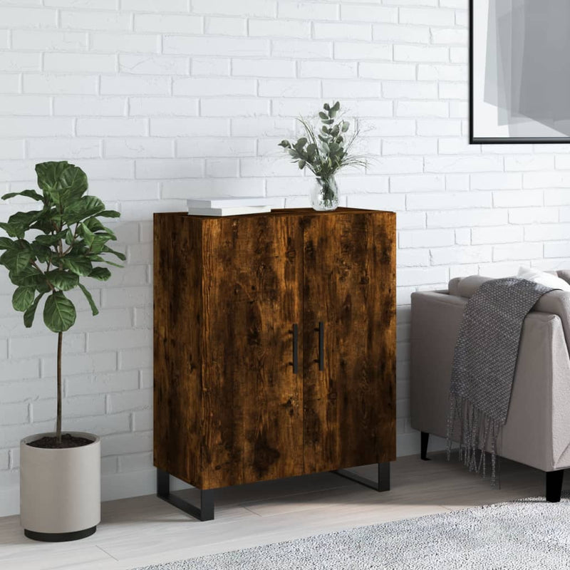 Dressoir 69,5X34X90 Cm Bewerkt Hout Kleurig
