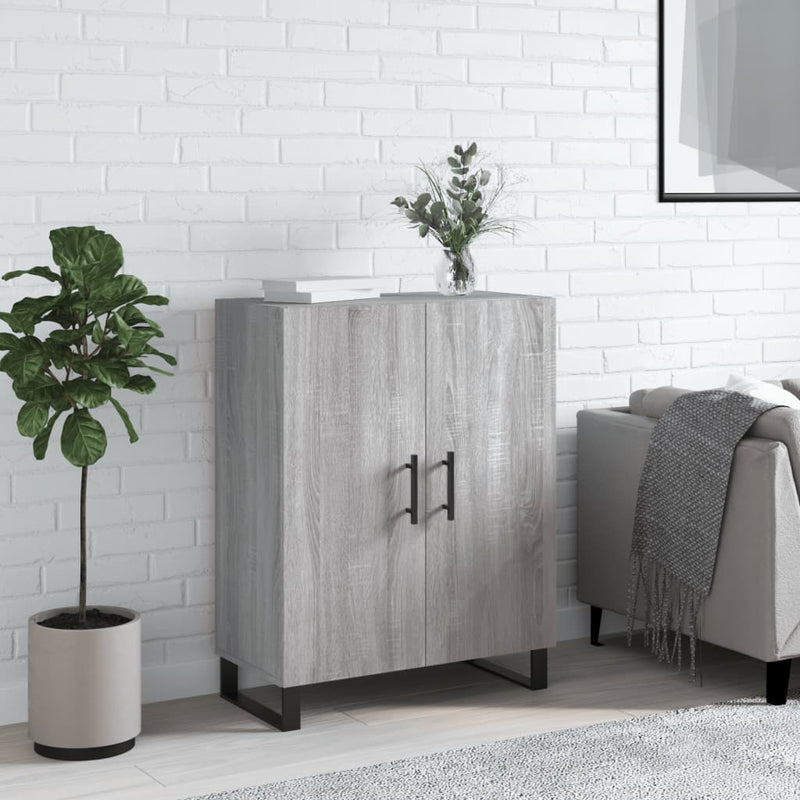 Dressoir 69,5X34X90 Cm Bewerkt Hout Kleurig