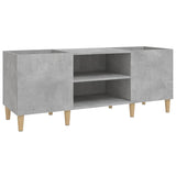 Platenkast Bewerkt Hout