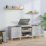 Platenkast Bewerkt Hout