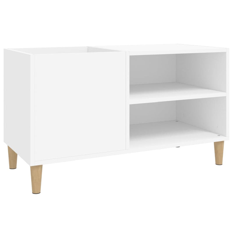 Platenkast 84,5X38X48 Cm Bewerkt Hout