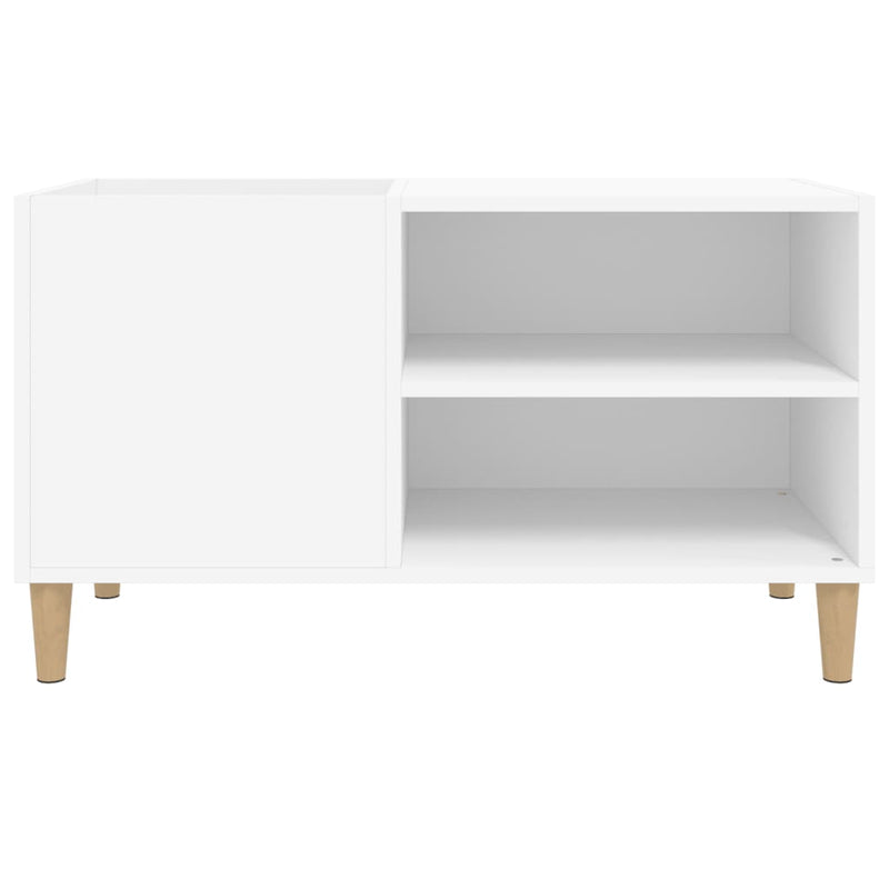 Platenkast 84,5X38X48 Cm Bewerkt Hout