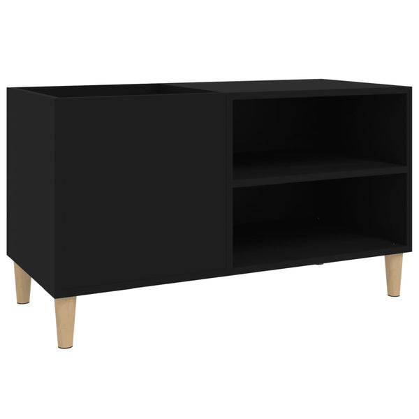 Platenkast 84,5X38X48 Cm Bewerkt Hout