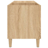 Platenkast 84,5X38X48 Cm Bewerkt Hout Kleurig