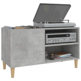 Platenkast 84,5X38X48 Cm Bewerkt Hout