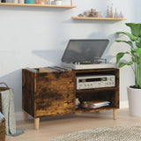 Platenkast 84,5X38X48 Cm Bewerkt Hout Kleurig