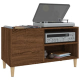 Platenkast 84,5X38X48 Cm Bewerkt Hout
