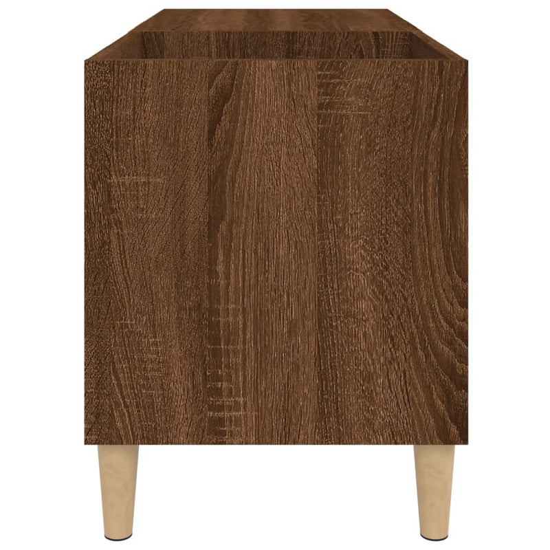 Platenkast 84,5X38X48 Cm Bewerkt Hout