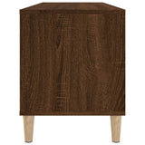 Platenkast 100X38X48 Cm Bewerkt Hout Bruin Eikenkleur