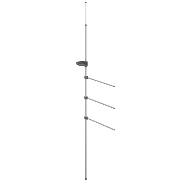 Handdoekenrek 47X280 Cm Aluminium