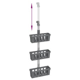 Doucherek 30X15X(67-105) Cm Aluminium