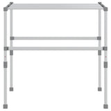 Droogrek 83X(50-55)X(40-85) Cm Aluminium
