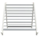 Droogrek Voor Badkuip Uitschuifbaar 53-90 Cm Aluminium