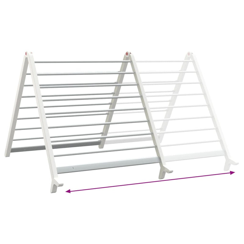 Droogrek Voor Badkuip Uitschuifbaar 53-90 Cm Aluminium