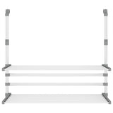 Droogrek Voor Balkon 89X25X(60-95) Cm Aluminium