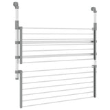 Droogrek Voor Balkon 89X25X(60-95) Cm Aluminium
