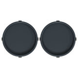 Plantentrolleys 2 St Met Wielen Ø34 Cm 35 Kg Grijs